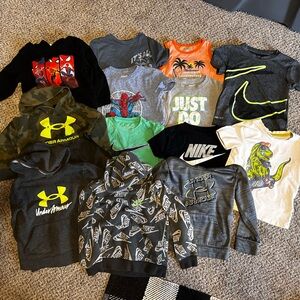 Nike/under armour toddler lot. Size 4/4T